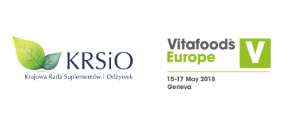Patronat KRSiO nad Vitafoods Europe 2018