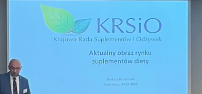 Bieżące wyzwania sektora suplementów diety w Polsce - podsumowanie konferencji KRSiO