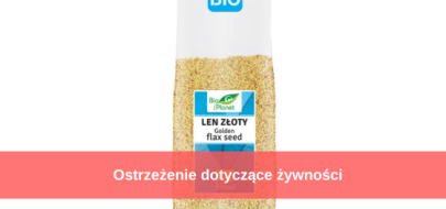 Stwierdzenie przekroczenia najwyższego dopuszczalnego poziomu kwasu cyjanowodorowego w nasionach lnu
