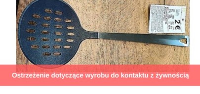 Migracja pierwszorzędowych amin aromatycznych z łyżki cedzakowej