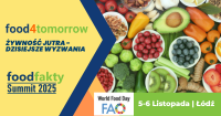 FoodFakty Summit Żywność Jutra - food4tomorrow - 5-6.11.2025 Łódź