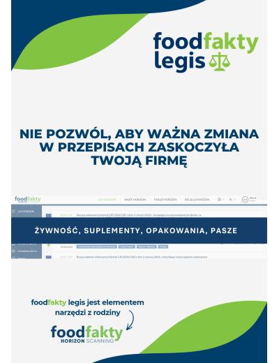 FoodFakty LEGIS - Baza Prawa Żywnościowego