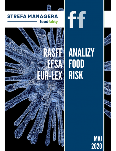 Analiza trendów ryzyka bezpieczeństwa produktów żywnościowych w EU - maj 2020