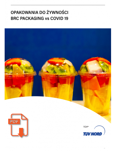 Opakowania do żywności - BRC Packaging vs Covid-19