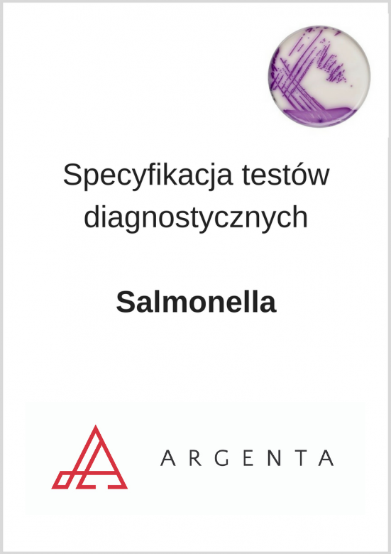 Argenta - specyfikacja testy diagnostyczne- Salmonella
