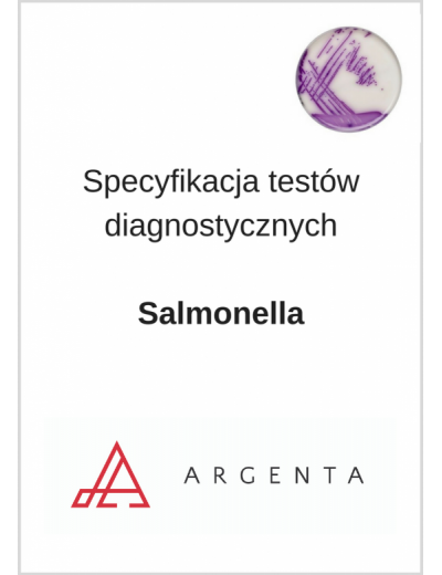 Argenta - specyfikacja testy diagnostyczne- Salmonella