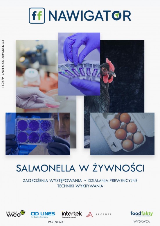 Salmonella w żywności – Zagrożenia występowania, działania prewencyjne  i techniki wykrywania