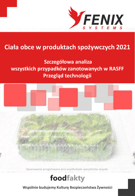 Ciała obce w produktach spożywczych 2021 - Szczegółowa analiza wszystkich przypadków zanotowanych w RASFF, Przegląd technologii 