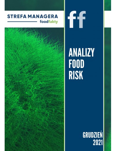 Analiza trendów ryzyka bezpieczeństwa produktów żywnościowych w EU - grudzień 2021