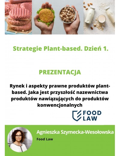 Strategie Plant-Based 21.09.2022 - prezentacja Food Law