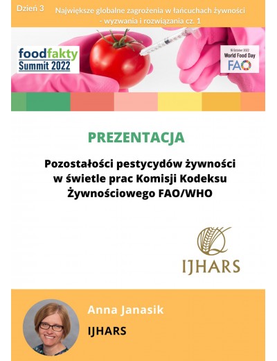 eFORUM - FoodFakty Summit 2022 - 18.10.2022 - IJHARS - prezentacja 2