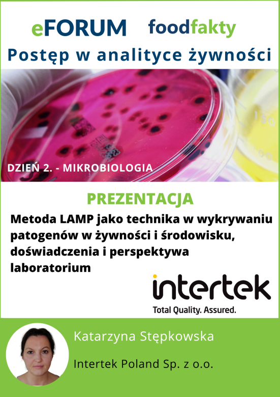 eFORUM Postęp w analityce żywności. Dzień 2. - Mikrobiologia - Intertek