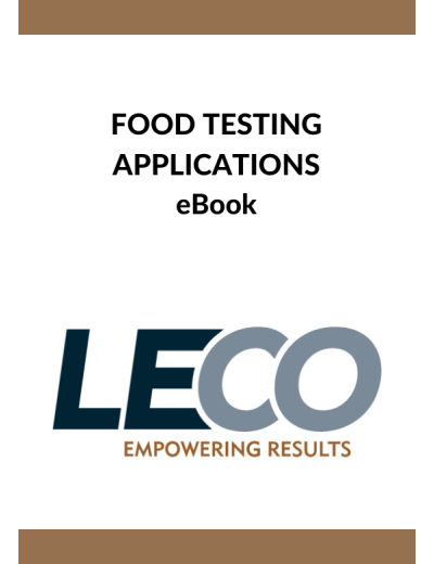 FOOD TESTING APPLICATIONS eBook