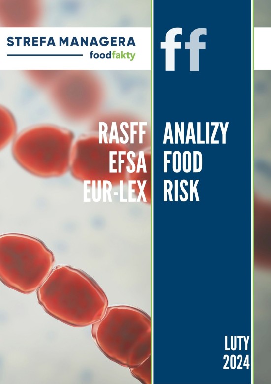 Analiza trendów ryzyka bezpieczeństwa produktów żywnościowych w EU - luty 2024