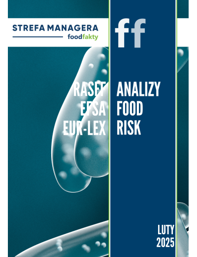 Analiza trendów ryzyka bezpieczeństwa produktów żywnościowych w EU - luty 2025